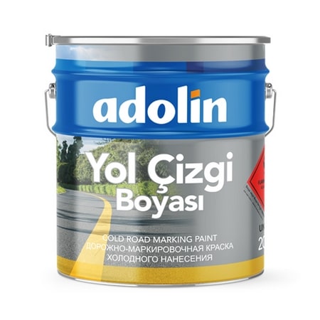 Adolin Yol Çizgi Boyası Sarı 0.875 KG